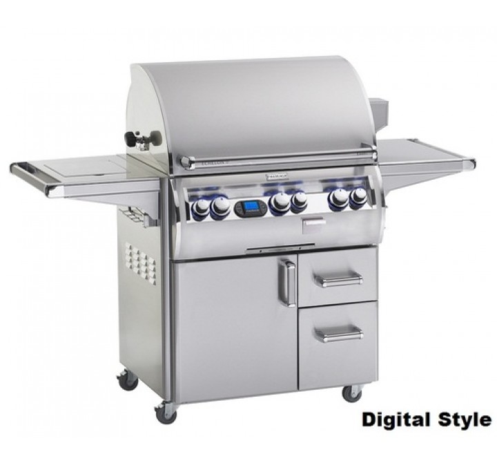 Fire Magic Echelon Diamond E660s Grill w/Flush Mounted Single Side Burner