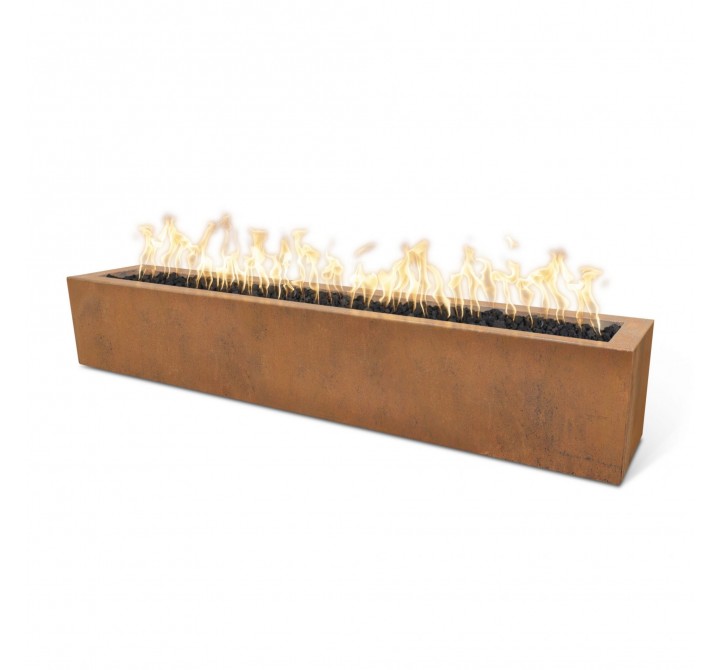 The Outdoor Plus Eaves Corten Steel Fire Pit