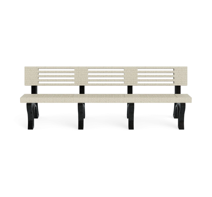 Polly Products Elite Backed Bench Front