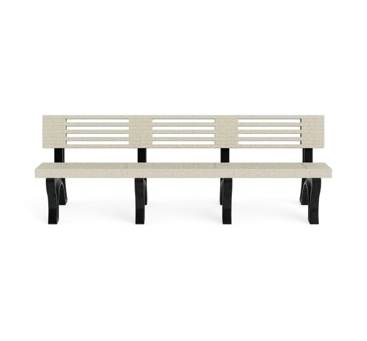 Polly Products Elite Backed Bench Front