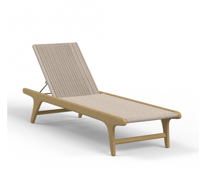 Sunset West Sedona Chaise - Front Side Angle