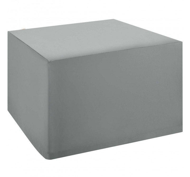 Modway Immerse Convene / Sojourn / Summon Chair or Corner Outdoor Patio Furniture Cover - Gray - Front Angle