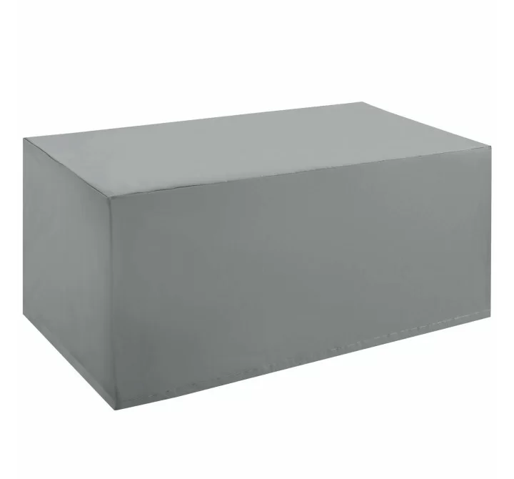 Modway Immerse Convene / Sojourn / Summon Coffee Table Outdoor Patio Furniture Cover - Gray - Front Side Angle