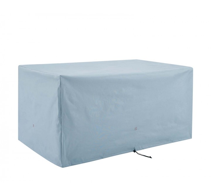 Modway Conway Outdoor Patio Furniture Cover - Gray - Front Side Angle