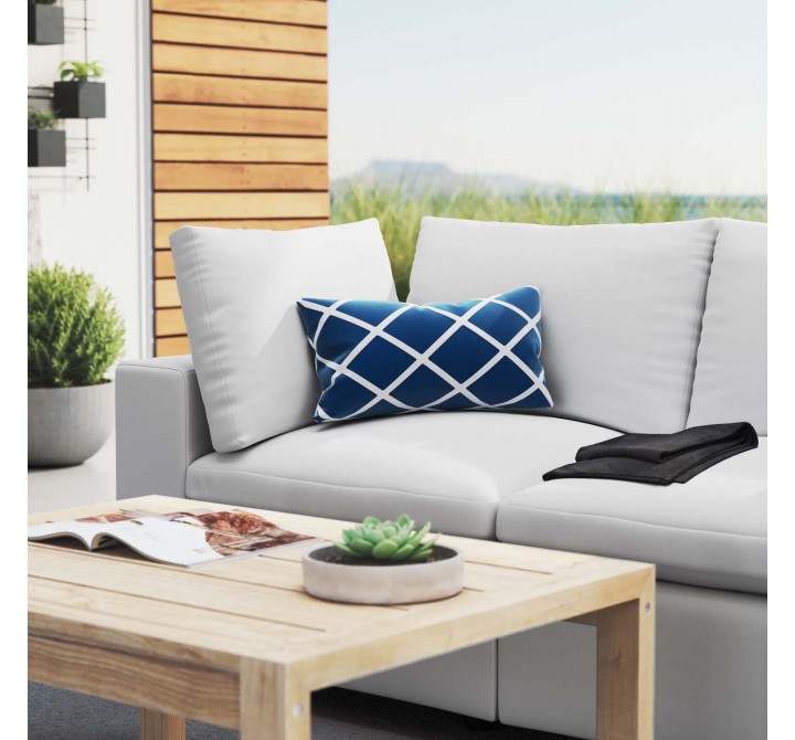 Modway Commix Sunbrella® Outdoor Patio Loveseat - White - Lifestyle