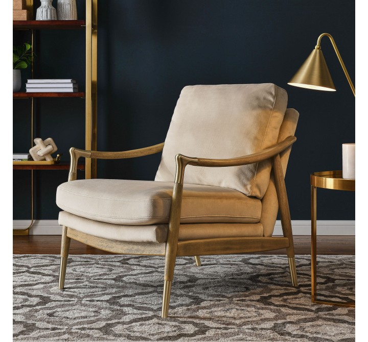 Modway Langford Performance Velvet Accent Armchair 9