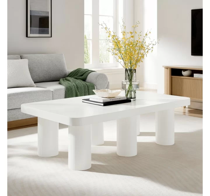 Modway Cleo 54” Rectangular Coffee Table Room View