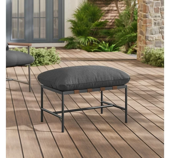 Modway Raya Outdoor Patio Boucle Ottoman