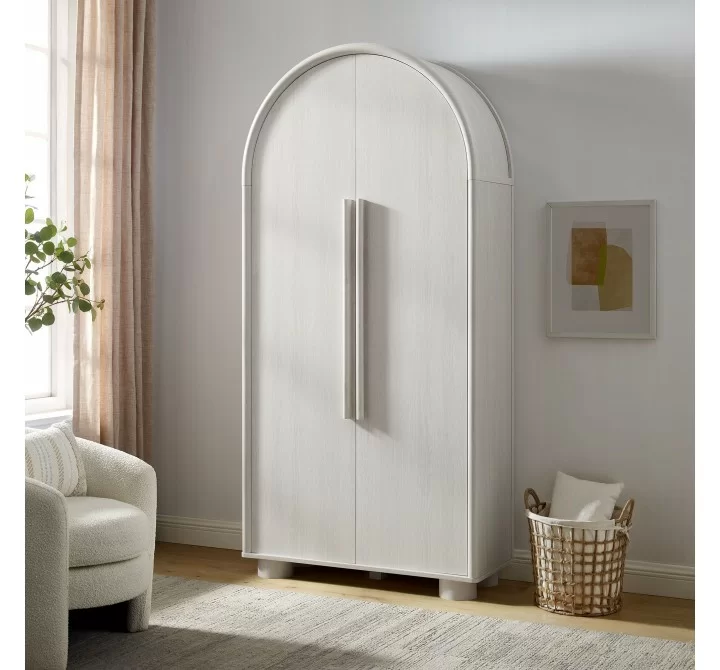 Modway Bellamy Tall Arched Storage Cabinet Ash