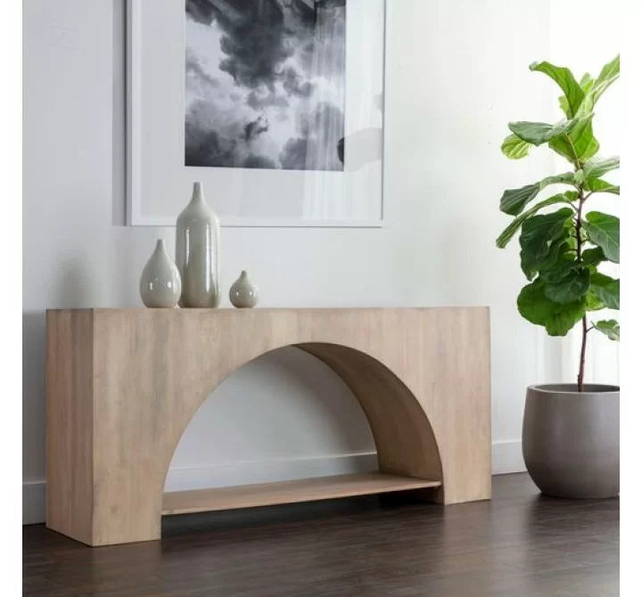 Sunpan Salma Console Table - Lifestyle