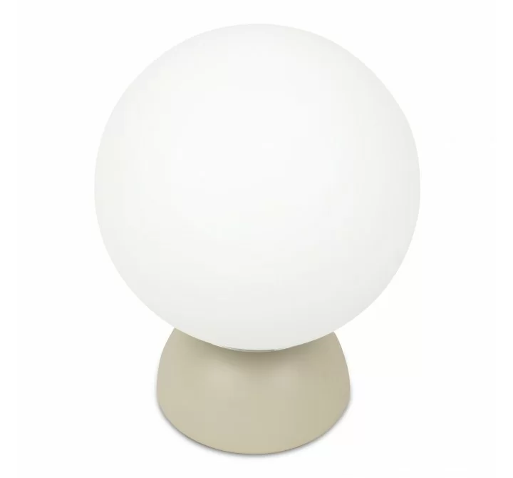 Moe's Home Collection Ovi Table Lamp in Soft Beige