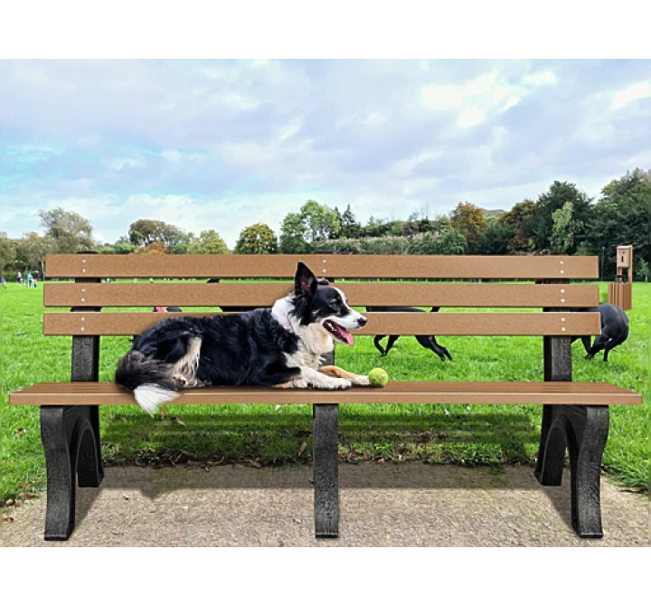 Polly Products Economizer Backed Bench