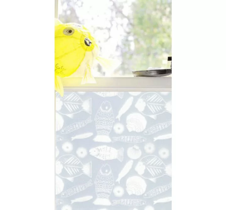 Emma Jeffs Adhesive Window Film and Fishy Fish
