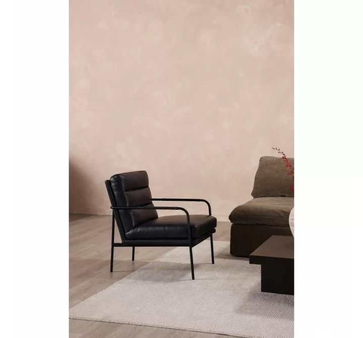Moe's Home Collection Verlaine Chair Raven Black - Lifestyle