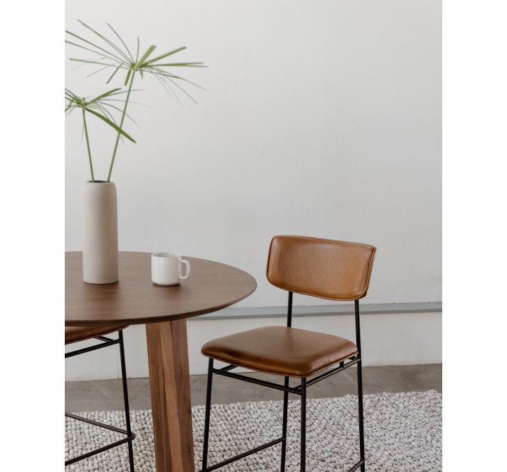 Moe's Home Collection Sailor Bar Stool, Brown - Lifestyle