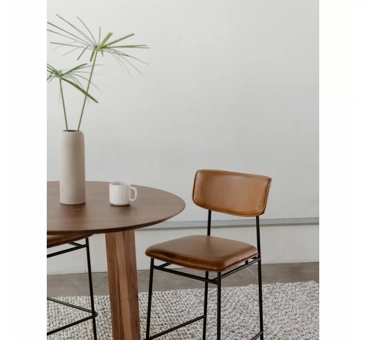 Moe's Home Collection Sailor Counter Stool, Brown - Lifestyle