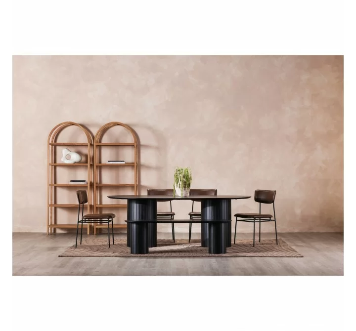 Moe's Home Collection Sailor Dining Chair Brown - Lifestyle