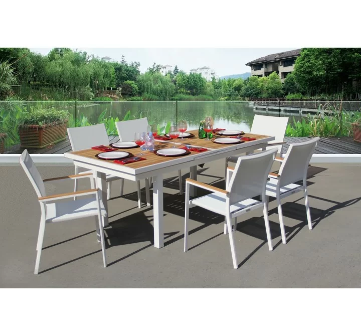 Bellini Home and Garden Essence 7pc Dining Set - Lifestyle