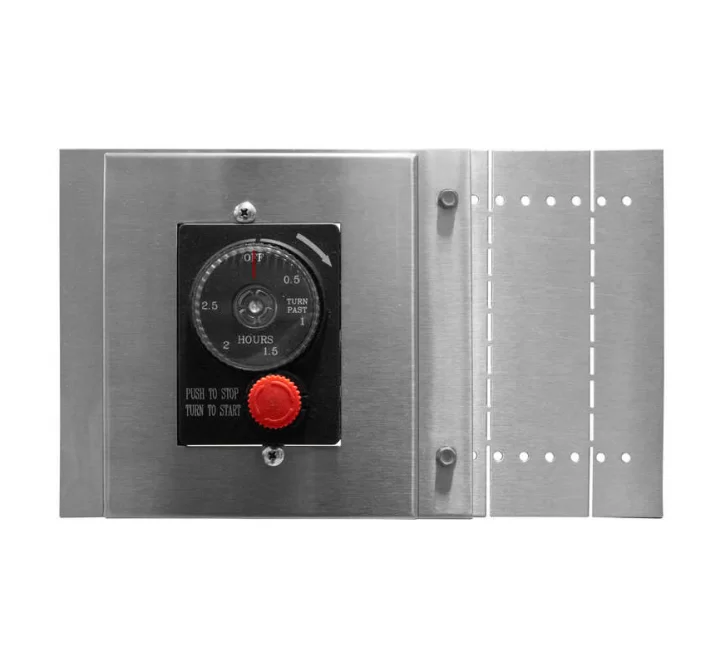 TrueFlame E-Stop Mounting Bracket - Close-up