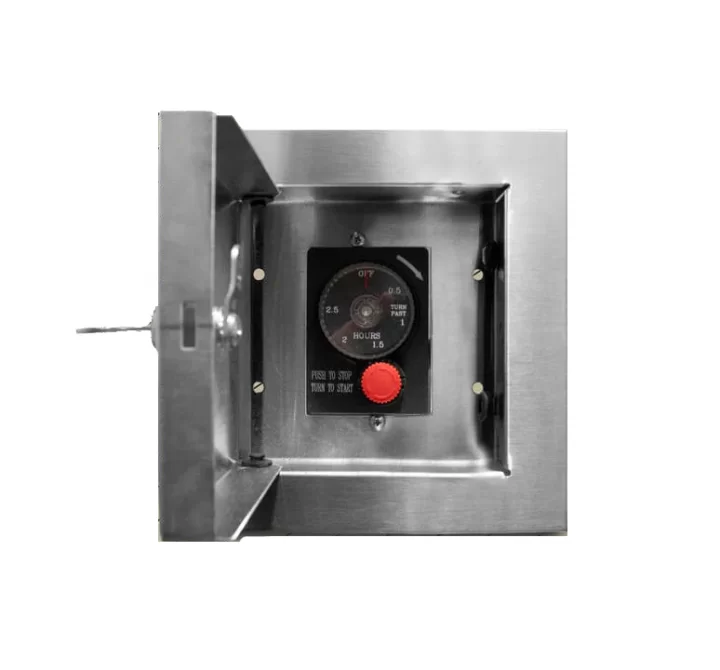 TrueFlame E-Stop Mounting Bracket - Close-up