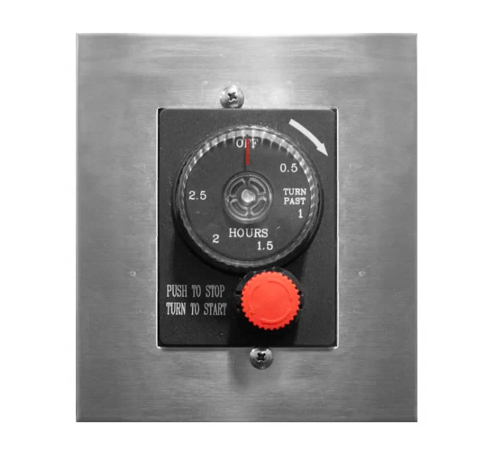 TrueFlame E-Stop Mounting Bracket - Close-up