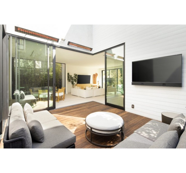 Infratech C- Series 304 Stainless Steel Patio Heater in 2500W / 3000 / 4000W - Lifestyle