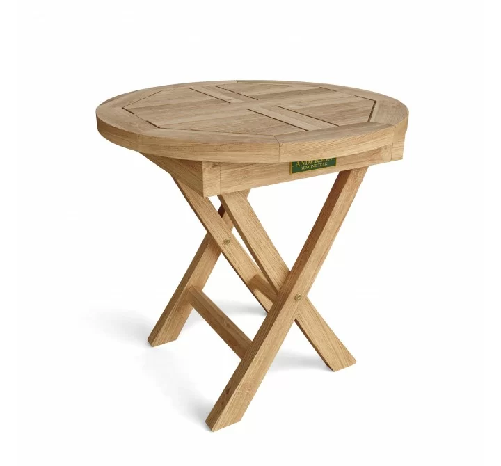 Bahama 20-inch Mini Side Round Folding Table-1