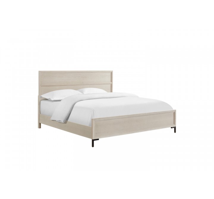 Alpine Furniture Bradley California King Platform Bed - Angled
