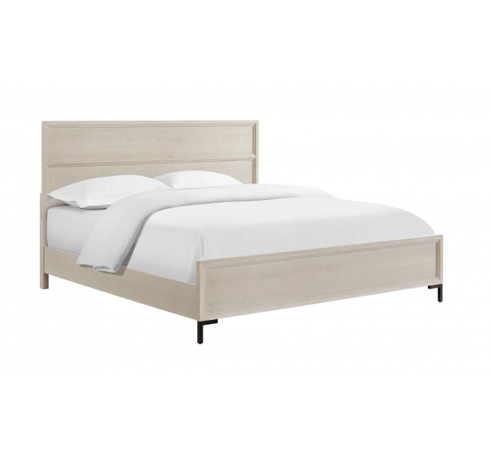 Alpine Furniture Bradley California King Platform Bed - Angled