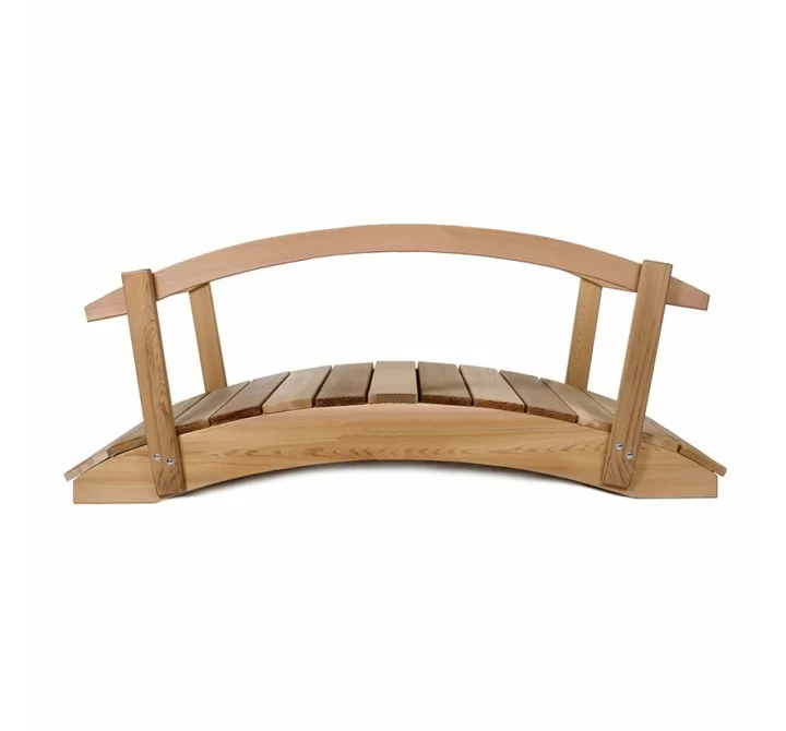 All Things Cedar 3' Garden Bridge & Side Rails