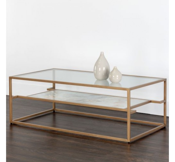 Sunpan Mercury Coffee Table - Lifestyle