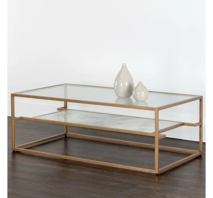 Sunpan Mercury Coffee Table - Lifestyle