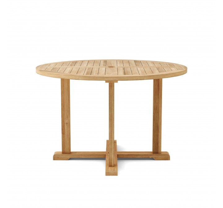 Tosca 4-Foot Round Table with Frame-1