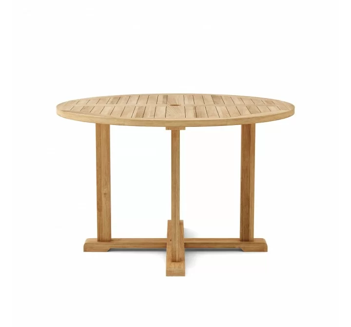 Tosca 4-Foot Round Table with Frame-1