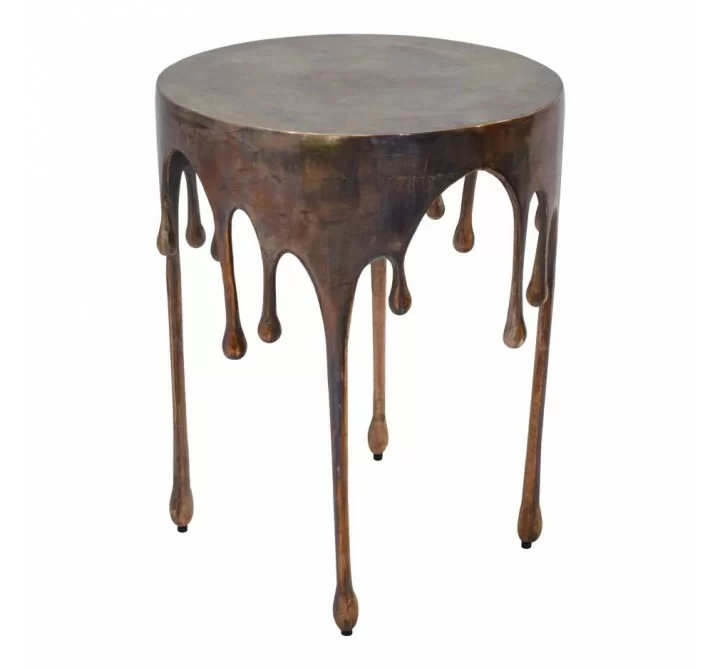 Moe's Home Collection Copperworks Accent Table - Front Angle