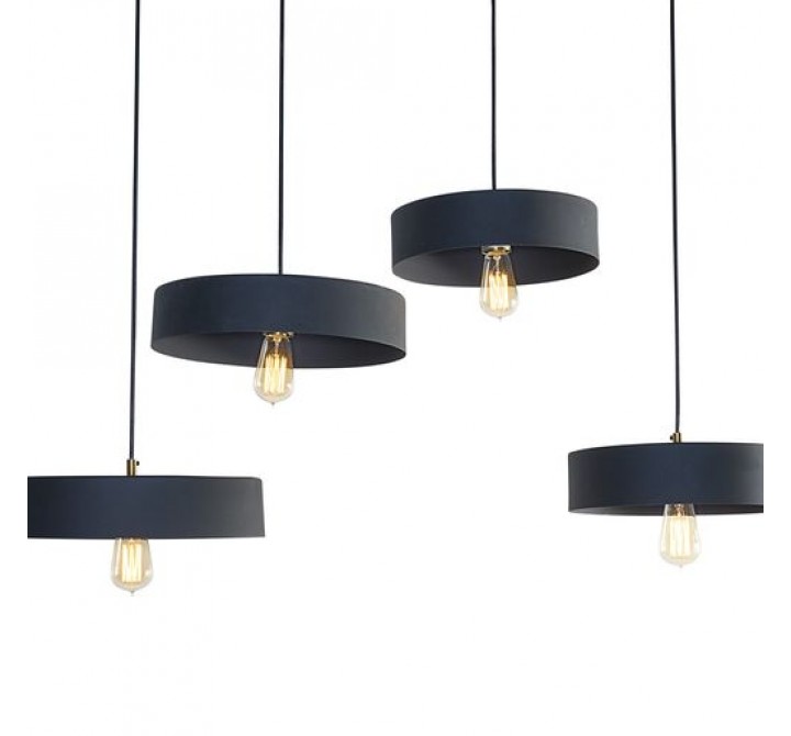 Sunpan Panzo Pendant Light - Medium - Front Angle