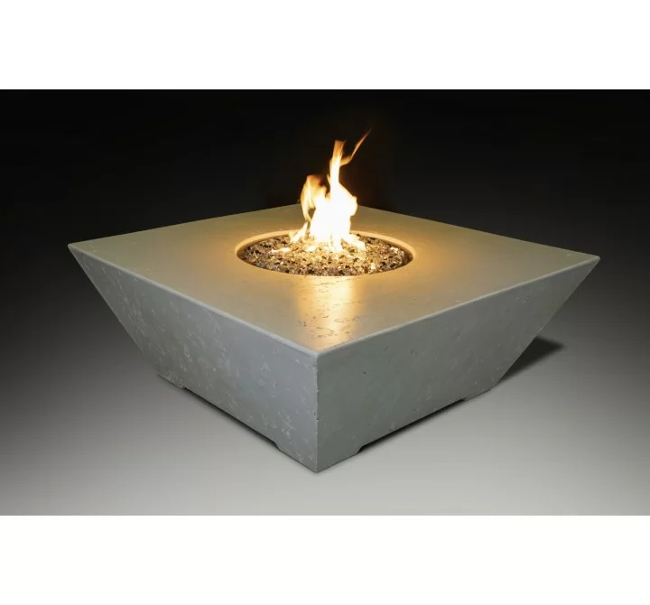 Grand Canyon Square Fire Table in Bone