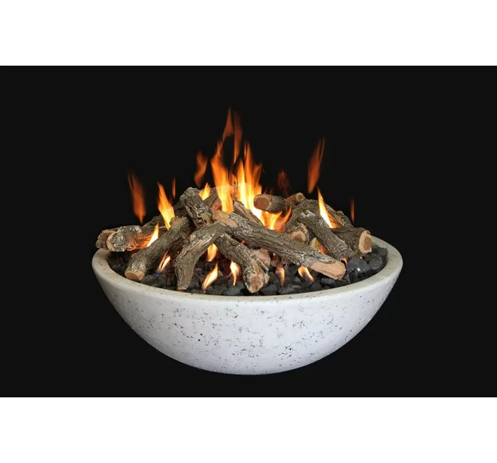 Grand Canyon 39" x 13" / 48" x 16" Fire Bowl - White