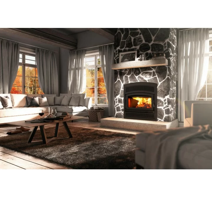 Valcourt Fireplace Lafayette II Wood Burning Fireplace - Lifestyle 1