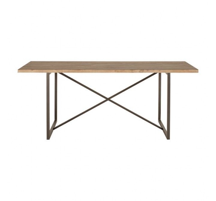 Moe's Home Collection Sierra Dining Table - Natural - Front Side Angle