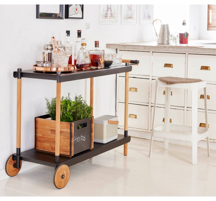 Cane-Line Frame Trolley Aluminum 