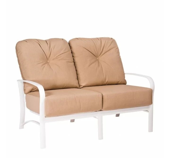 Woodard Fremont Cushion Love Seat - Angled