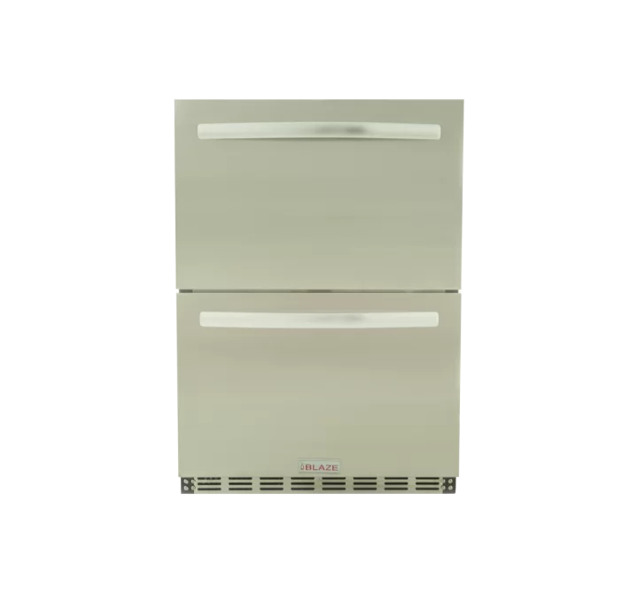 Blaze Grills Double Drawer 5.1 Cu. Ft. Refrigerator - Front