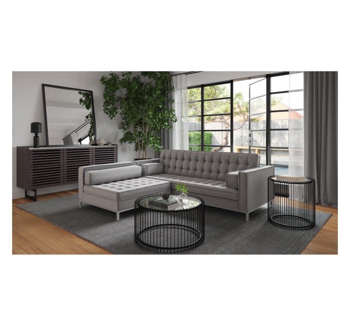 Moe's Home Collection Covella Storage Ottoman - Lifestyle