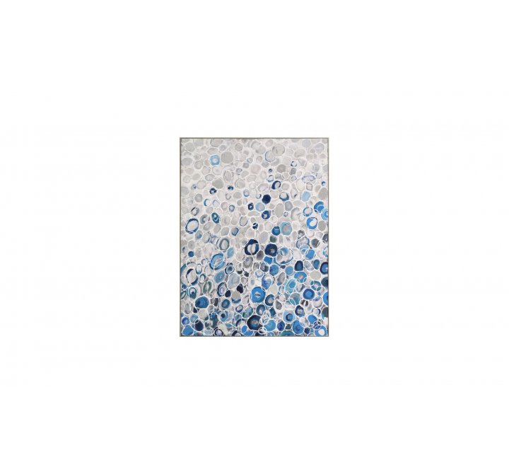 Moe's Home Collection Blue Bubbles Wall Decor - Front