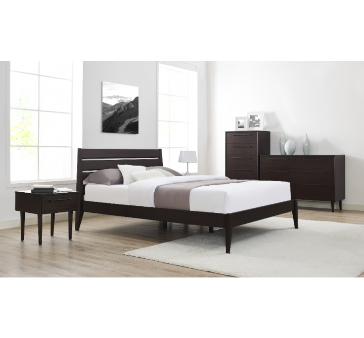 Sienna Eastern King Bed - Mocha