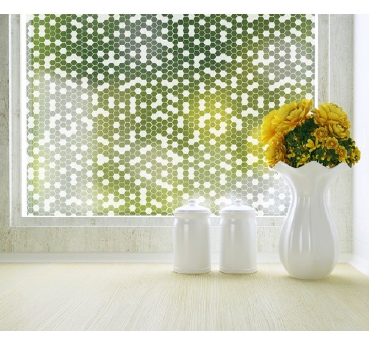 Odhams Press Honeycomb Privacy Adhesive Window Film