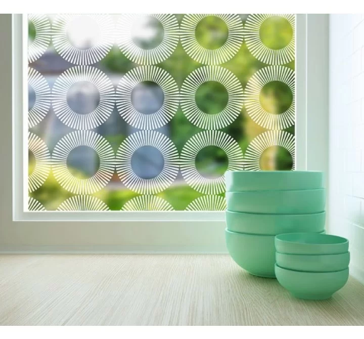 Odhams Press Radial Sheer Adhesive Window Film