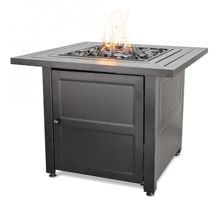 Mr. Bar-B-Q Endless Summer® LP Gas Outdoor Fire Pit with 30-in Steel Mantel