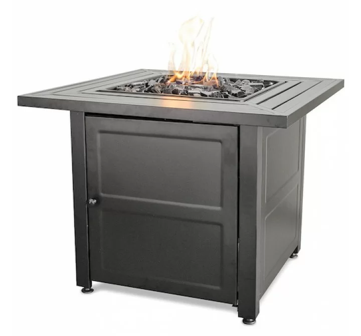 Mr. Bar-B-Q Endless Summer® LP Gas Outdoor Fire Pit with 30-in Steel Mantel